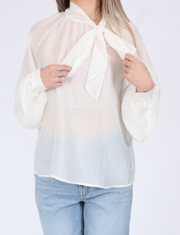 Bluza Jacqueline de Yong, alb