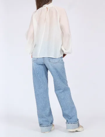 Bluza Jacqueline de Yong, alb