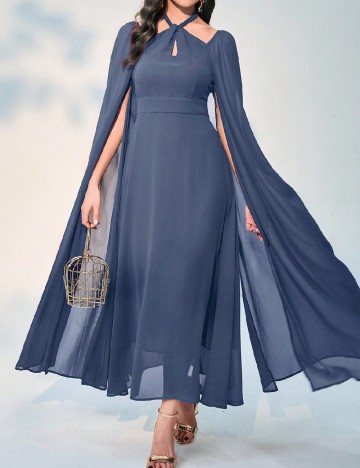 Rochie lunga SHEIN, albastru