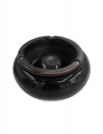Scrumiera, negru Negru
