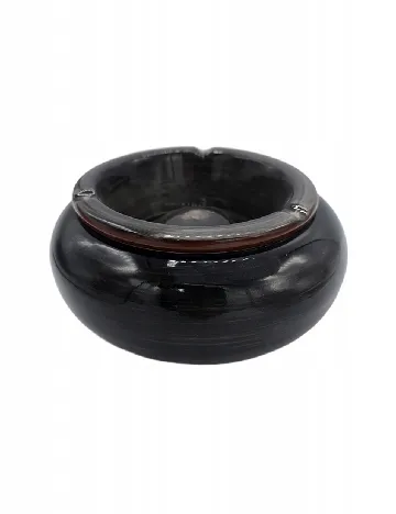 Scrumiera, negru Negru