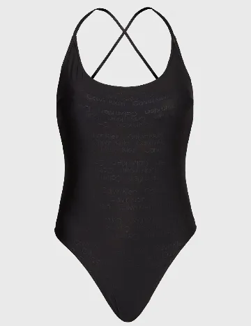 Costum de baie Calvin Klein, negru