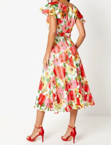 Rochie medie Coast, floral print
