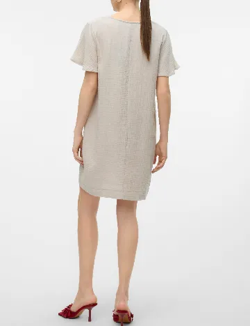 Rochie scurta Vero Moda, crem Crem