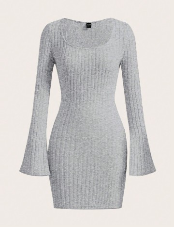 Rochie scurta SHEIN, gri