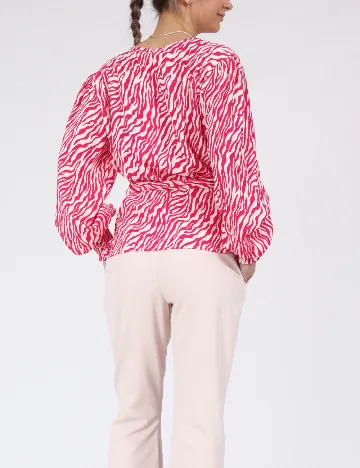 Bluza Only, rosu Roz