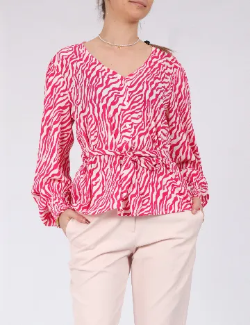 Bluza Only, rosu Roz