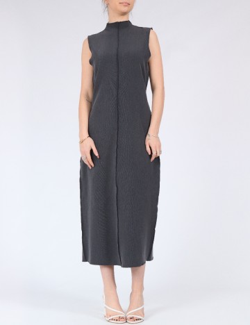 Rochie medie Jacqueline de Yong, gri
