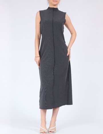 Rochie medie Jacqueline de Yong, gri