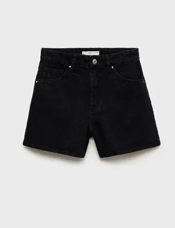 Pantaloni scurti Mango, negru