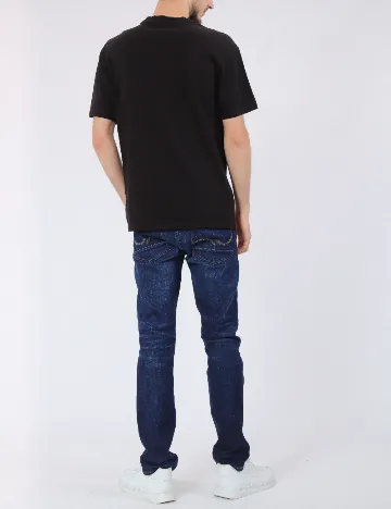 Tricou Oversize American Eagle, negru