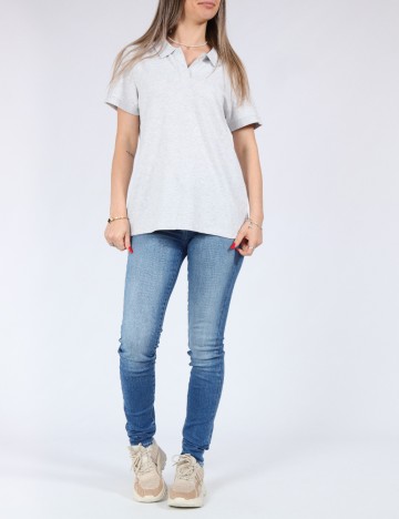 Tricou American Eagle, gri