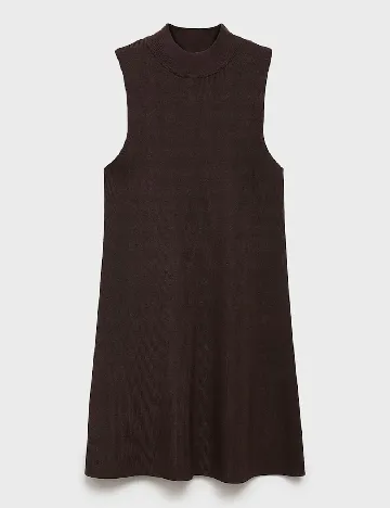 Rochie scurta Mango, maro