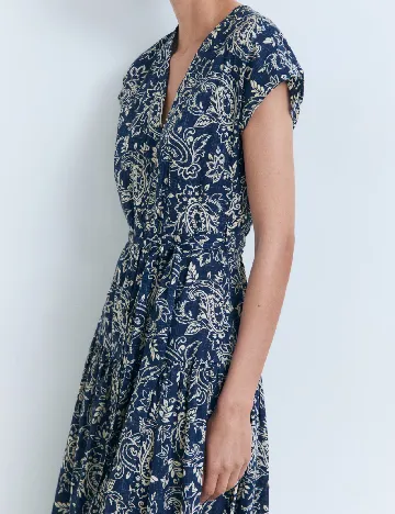 Rochie medie Mango, bleumarin