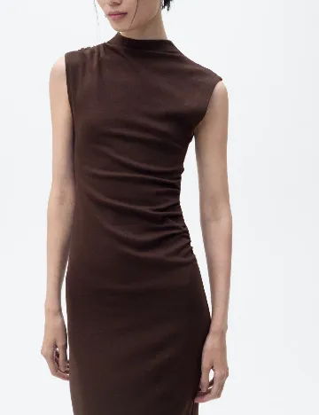 Rochie lunga Mango, maro