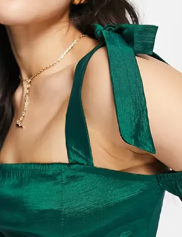 Rochie scurta NAANAA, verde