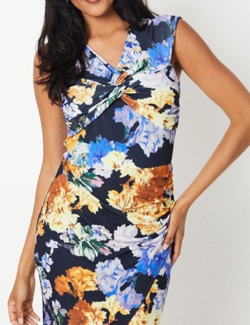 Rochie lunga Coast, floral print