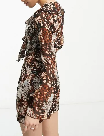 Rochie scurta Heartbreak, mix culori