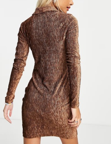 Rochie scurta DAISY STREET, maro