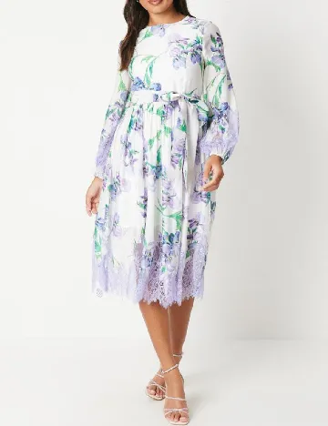 Rochie medie Coast, floral print Floral print