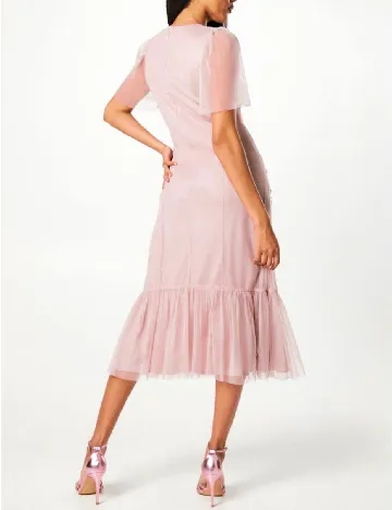 Rochie medie Coast, roz
