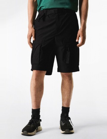 Pantaloni scurti Mango, negru