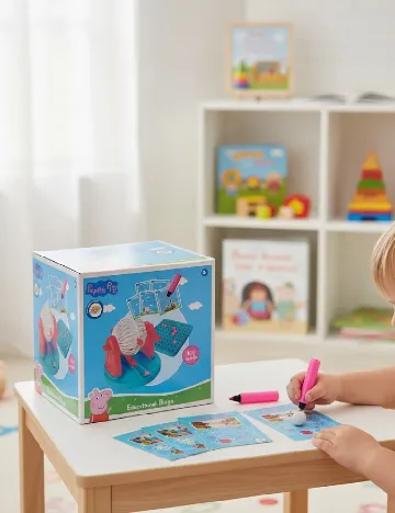 Joc educativ de bingo Toy Universe, mix culori