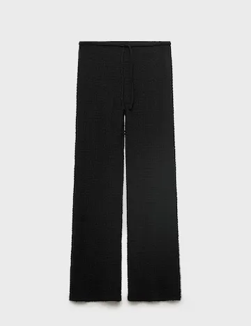 Pantaloni Mango, negru Negru
