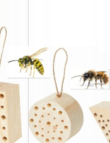 Casa pentru insecte Home Accents, bej