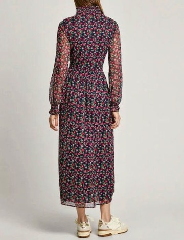 Rochie lunga Pepe Jeans, floral print