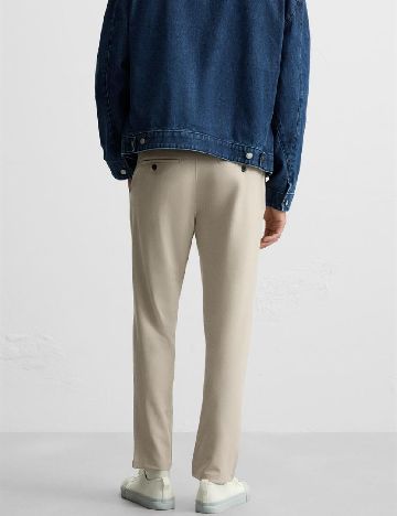 Pantaloni Zara, bej