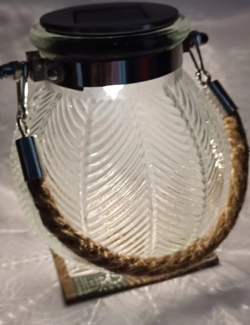Lampa solara OutletMag, transparent