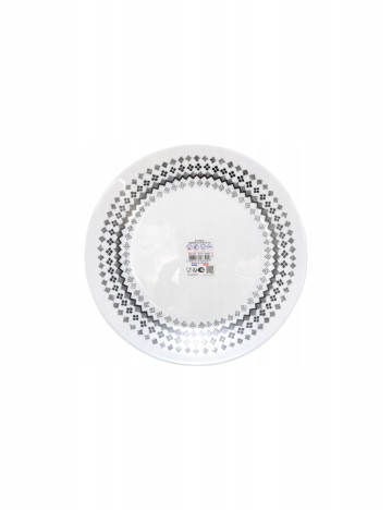 Set farfurii 6 bucati OutletMag, alb