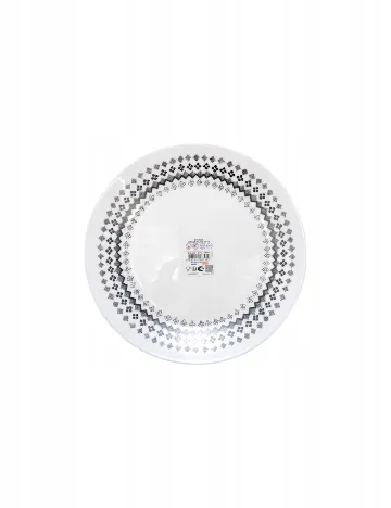 Set farfurii 6 bucati OutletMag, alb