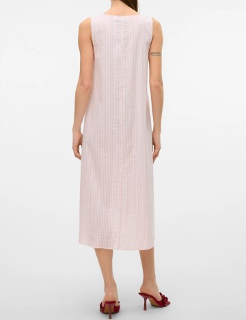 Rochie medie Vero Moda, roz