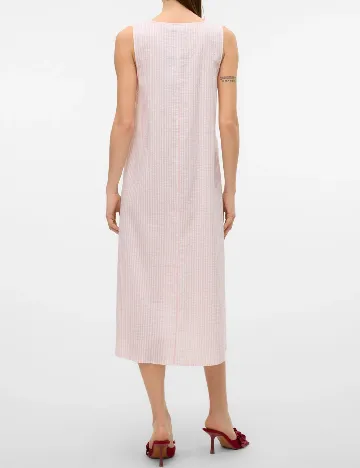 Rochie medie Vero Moda, roz