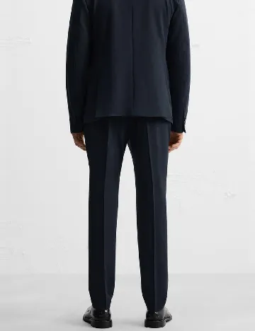 Pantaloni Zara, bleumarin