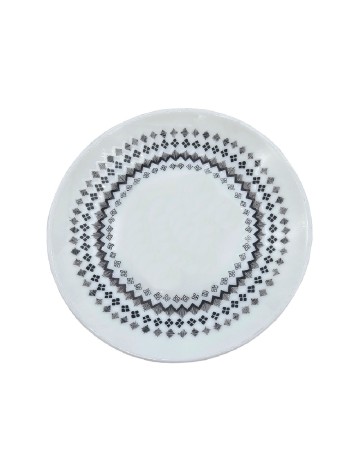 Set farfurii 6 bucati OutletMag, alb