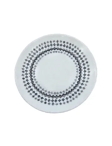 Set farfurii 6 bucati OutletMag, alb