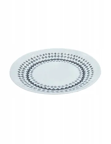 Set farfurii 6 bucati OutletMag, alb