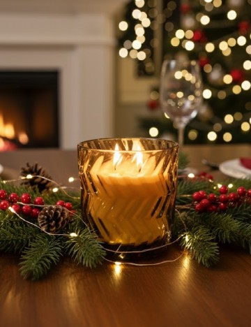 Lumanare parfumata Zd Trading, maro