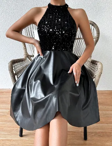 Rochie scurta SHEIN, negru