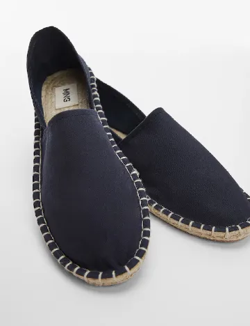 Espadrile Mango, bleumarin Albastru