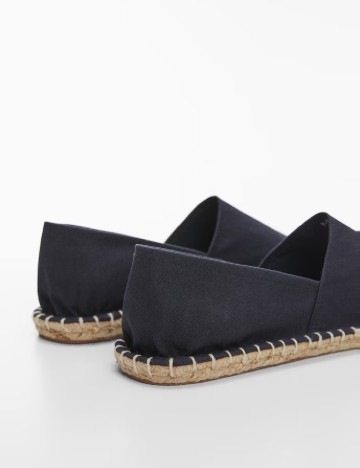 Espadrile Mango, bleumarin