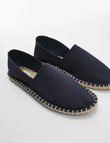 Espadrile Mango, bleumarin Albastru