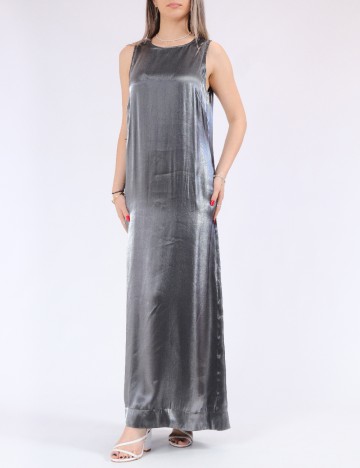 Rochie lunga Only, gri