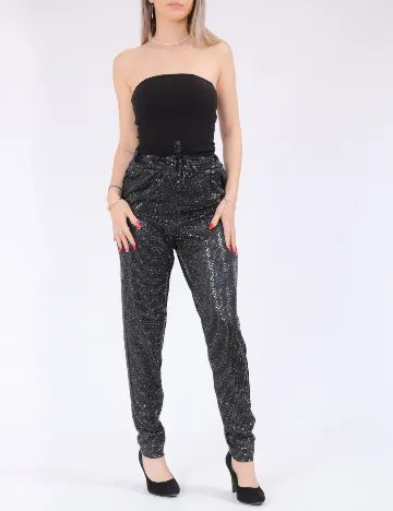 Pantaloni Only, negru