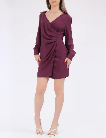 Rochie scurta Only, visiniu Rosu