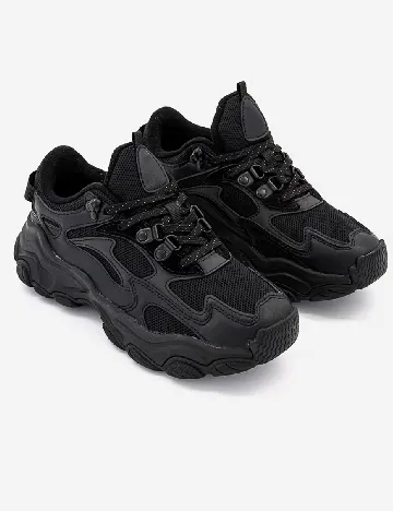 Adidasi Reserved, negru