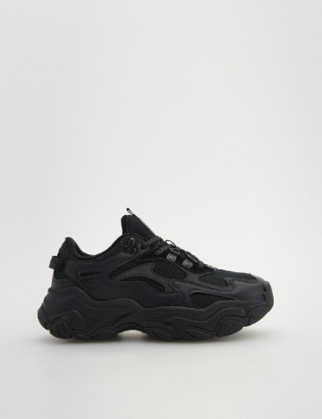 Adidasi Reserved, negru
